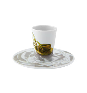 Vista Alegre Escape Goat Espresso Cup And Saucer Xxvii