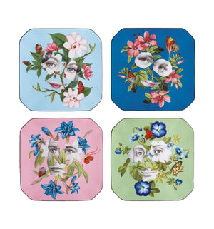 Vista Alegre Christian Lacroix - Fete Vos Jeux Set 4 Dessert Plates