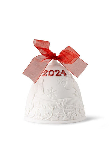 Lladro 2024 Christmas bell (Re-Deco red)