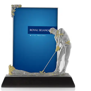 Royal Selangor Golfer 4X6 Picture Frame