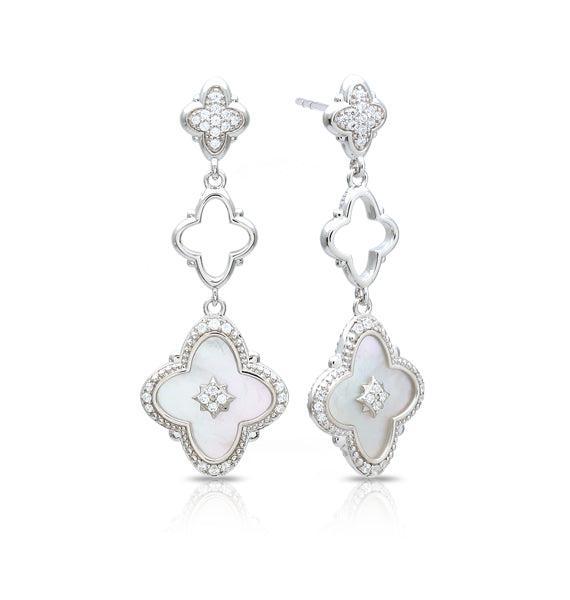 Belle Etoile Avalon Earrings - White