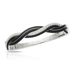 Belle Etoile Coronata Bangle - Black