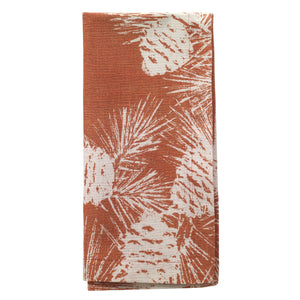 Bodrum Linens Pinecone - Linen Napkins - Set of 4