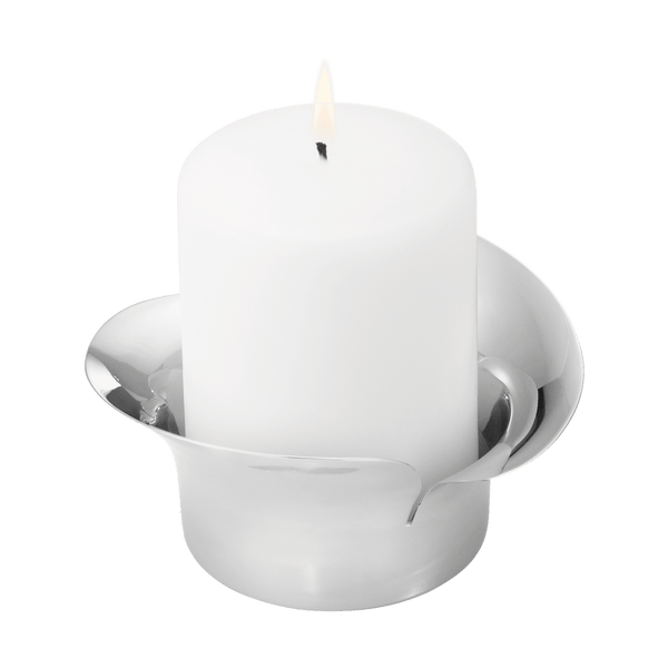 Load image into Gallery viewer, Georg Jensen BLOOM Pillar Candle Holder
