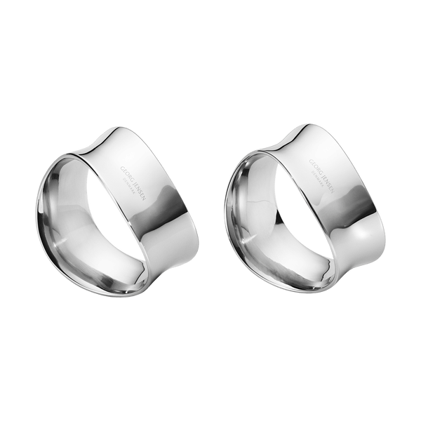 Load image into Gallery viewer, Georg Jensen COBRA Napkin Rings, 2pcs.
