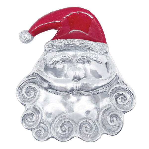 Load image into Gallery viewer, Mariposa Smiling Santa Candy Dish
