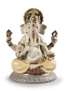 Lladro Lord Ganesha Figurine