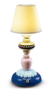 Lladro Sunflower Firefly Table Lamp - Blue