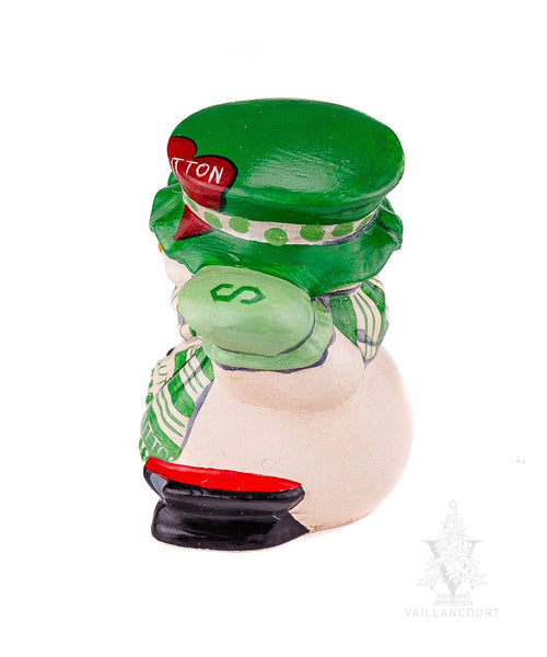 Load image into Gallery viewer, Vaillancourt Folk Art - Sutton Snowman (#2) - Chalkware Figurine
