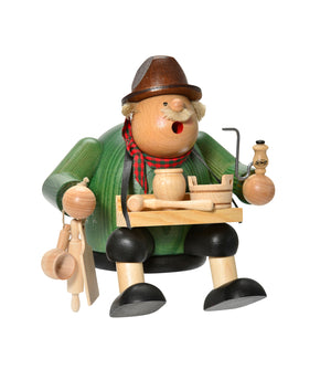 KWO Timber Trader, Sitting - 5.9" - Incense Smoker