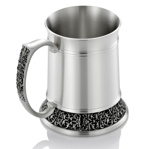 Load image into Gallery viewer, Royal Selangor Classic Expressions Satin Tankard Lg
