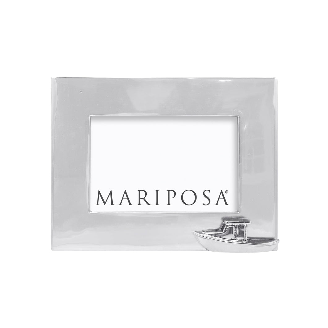 Mariposa Motorboat 4x6 Engravable Frame