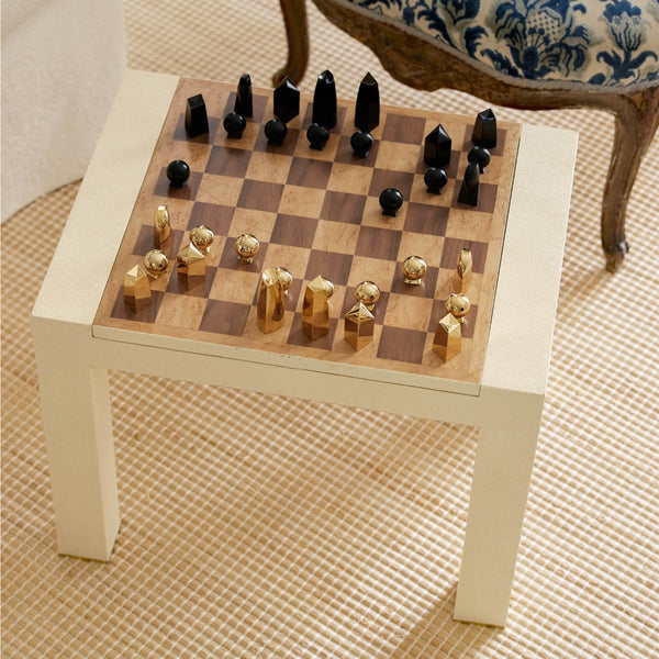 Load image into Gallery viewer, AERIN Shagreen Chess Side Table, Cream
