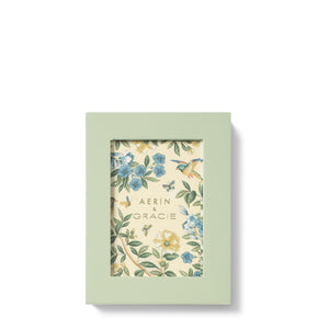 AERIN & Gracie Heathcote Lacquer 4x6 Frame, Sage