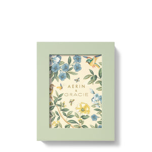 AERIN & Gracie Heathcote Lacquer 5x7 Frame, Sage