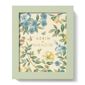 AERIN & Gracie Heathcote Lacquer 8x10 Frame, Sage