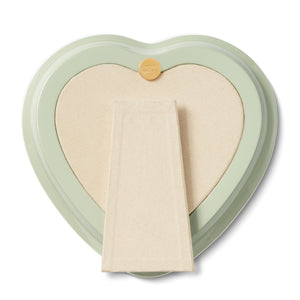 AERIN & Gracie Heathcote Lacquer Heart Frame, Sage