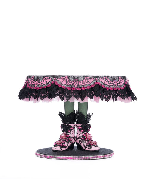 Load image into Gallery viewer, Katherine&#39;s Collection Witch Boots Cake Plate
