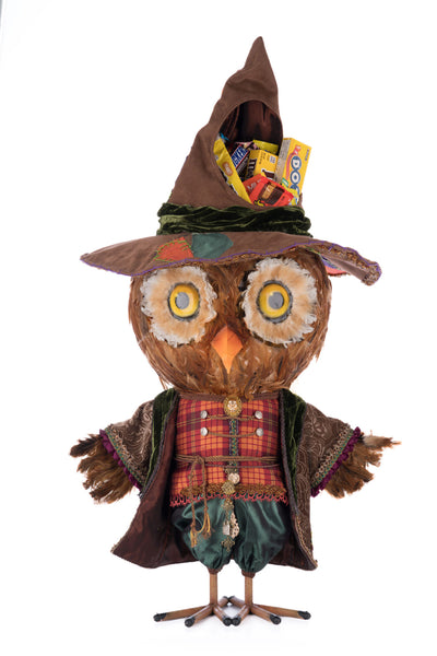 Load image into Gallery viewer, Katherine&#39;s Collection Ozzy The Owl Candy Container
