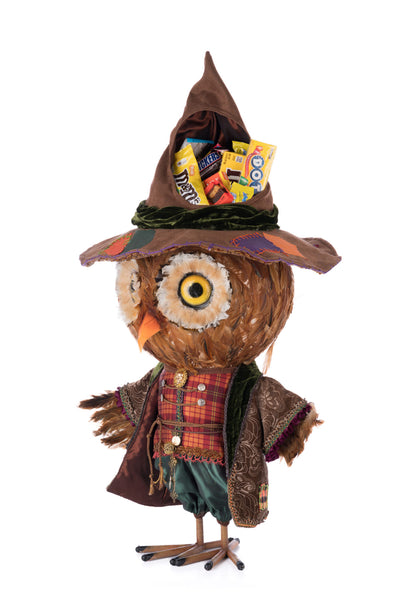 Load image into Gallery viewer, Katherine&#39;s Collection Ozzy The Owl Candy Container
