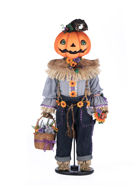 Load image into Gallery viewer, Katherine&#39;s Collection Pumpkin Jack Doll
