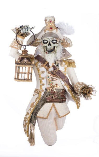 Load image into Gallery viewer, Katherine&#39;s Collection Captain Skully Swashbuckler With Lantern Wall Piece
