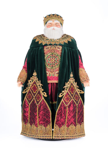 Katherine's Collection Father Christmas Castle Doll 32-Inch