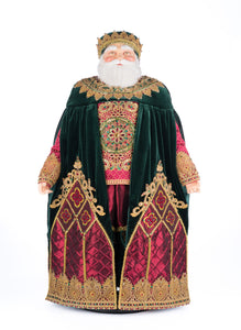 Katherine's Collection Father Christmas Castle Doll 32-Inch