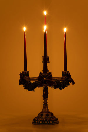 Katherine's Collection Christmas Castle Candelabra