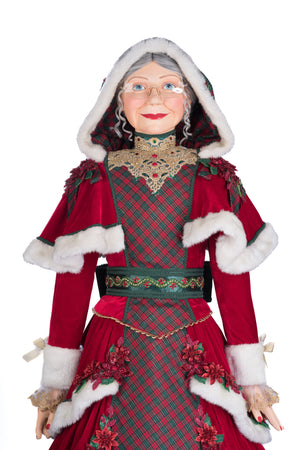 Katherine's Collection Merry Magic Life Size Mrs. Claus