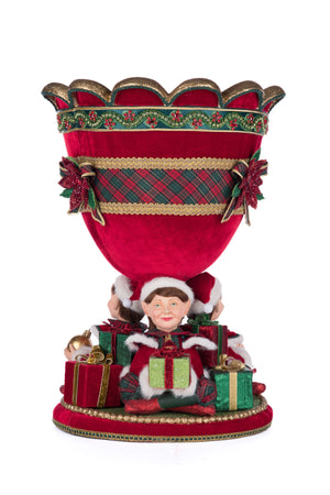 Katherine's Collection Holiday Magic Elf Urn