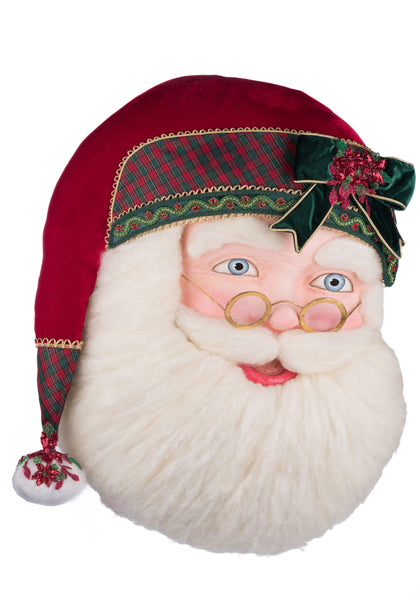 Load image into Gallery viewer, Katherine&#39;s Collection Holiday Magic Santa Wall Mask
