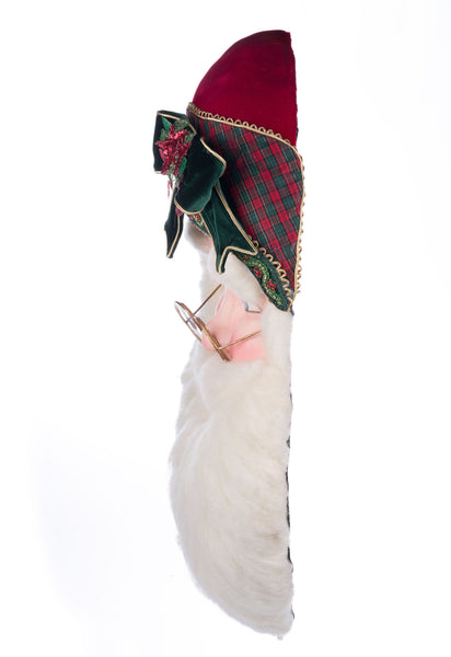 Load image into Gallery viewer, Katherine&#39;s Collection Holiday Magic Santa Wall Mask
