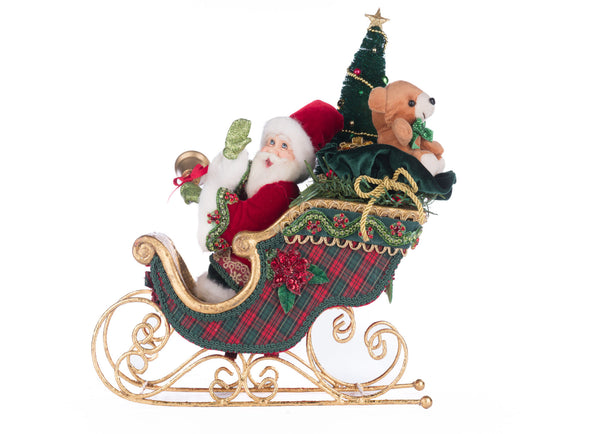 Load image into Gallery viewer, Katherine&#39;s Collection Holiday Magic Table Top Sleigh
