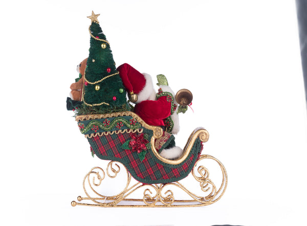 Load image into Gallery viewer, Katherine&#39;s Collection Holiday Magic Table Top Sleigh
