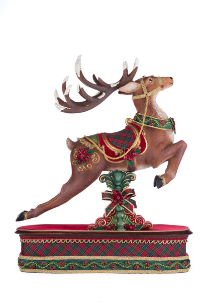 Load image into Gallery viewer, Katherine&#39;s Collection Holiday Magic Reindeer
