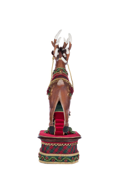 Load image into Gallery viewer, Katherine&#39;s Collection Holiday Magic Reindeer
