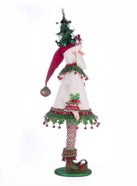 Load image into Gallery viewer, Katherine&#39;s Collection Papa Winterberry Santa Doll
