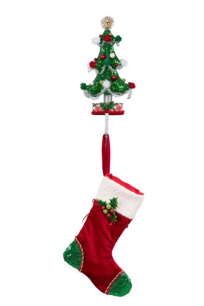 Load image into Gallery viewer, Katherine&#39;s Collection Whimsical Tree Stocking Holder
