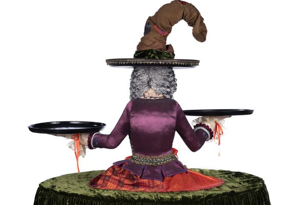 Load image into Gallery viewer, Katherine&#39;s Collection Gertrude Grimoir Witch Cupcake Server
