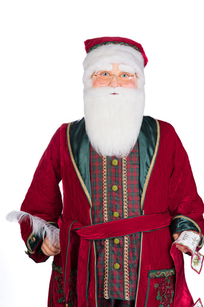 Load image into Gallery viewer, Katherine&#39;s Collection Holiday Magic Sweet Dreams Santa Doll Life Size
