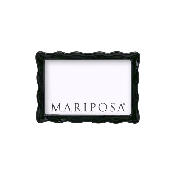 Load image into Gallery viewer, Mariposa Wavy Black 4x6 Frame
