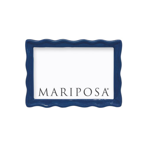 Mariposa Wavy Blue 4x6 Frame