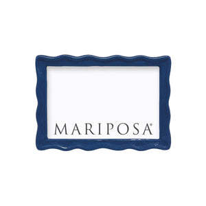 Mariposa Wavy Blue 4x6 Frame