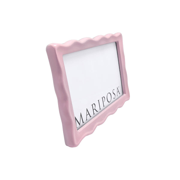 Load image into Gallery viewer, Mariposa Wavy Pink 4x6 Frame
