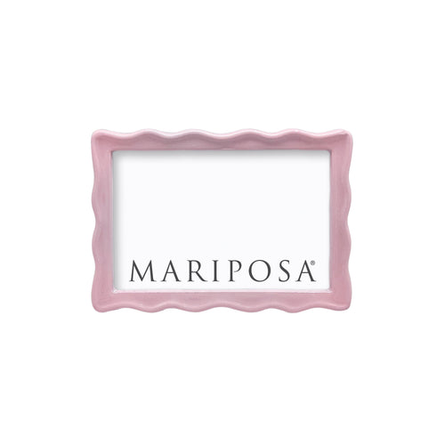 Mariposa Wavy Pink 4x6 Frame