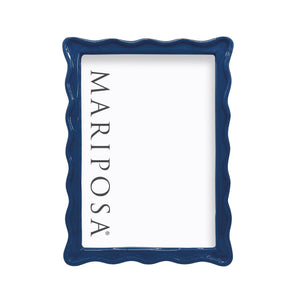 Mariposa Wavy Blue 5x7 Frame