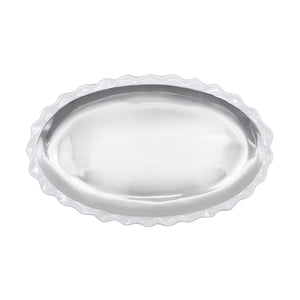 Mariposa Wavy Oval Platter