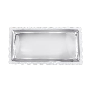 Mariposa Wavy White Tray