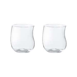 Georg Jensen COBRA Low Tumbler Glass, 2 pcs.